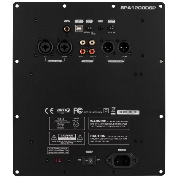 Main product image for Dayton Audio SPA1200DSP 1200W Subwoofer Amplifier 300-8000